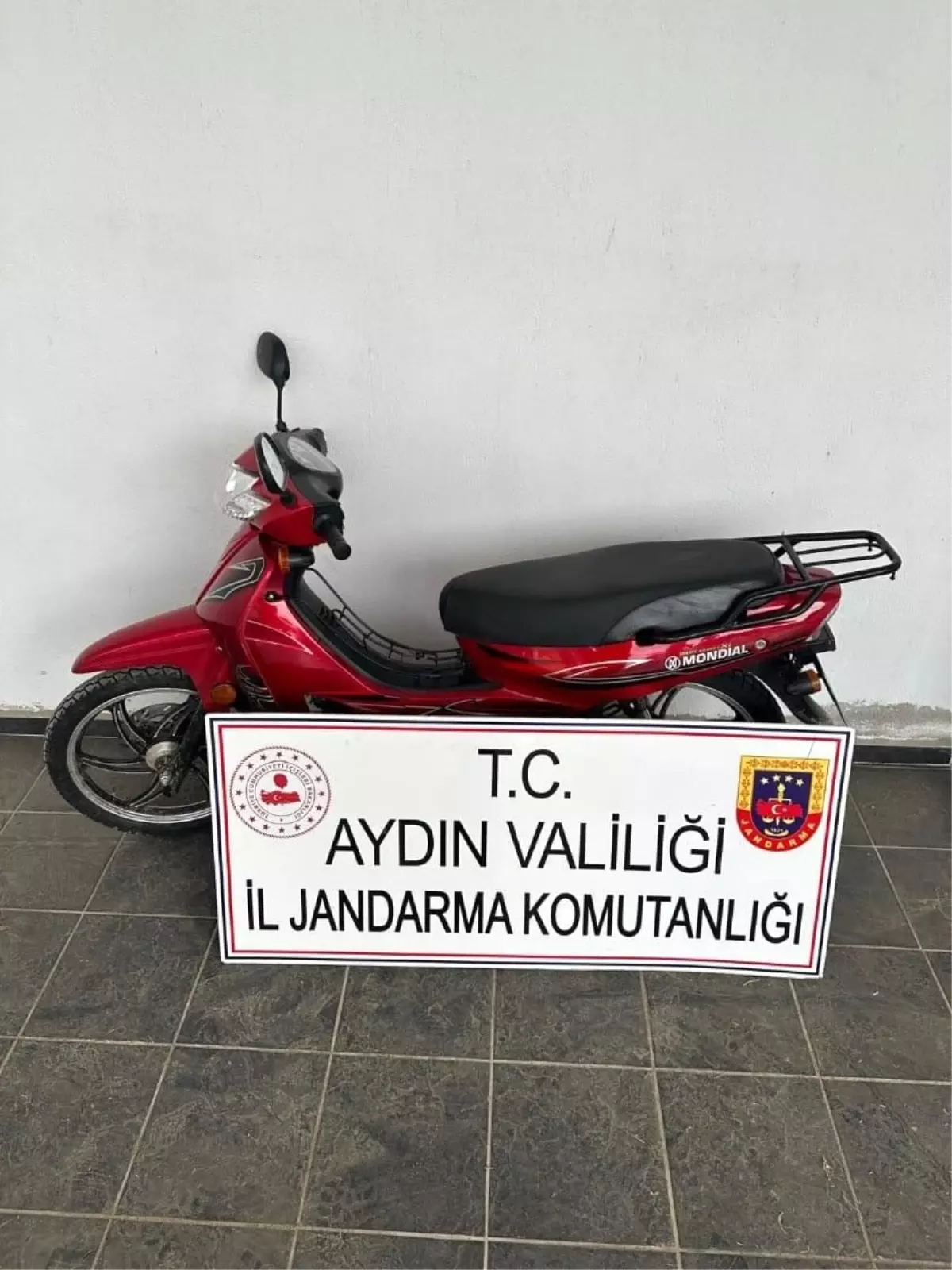 Aydın’da Çalınan Motosiklet Bulundu