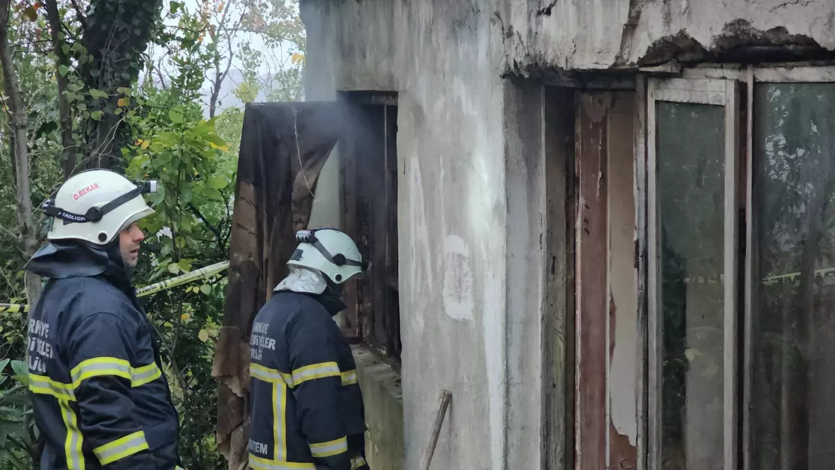 Zonguldak’ta Yangında 71 Yaşındaki Adam Hayatını Kaybetti